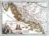 CASSINI, GIOVANNI MARIA: MAP OF DALMATIA